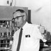 Clair Patterson and analytical equipment.