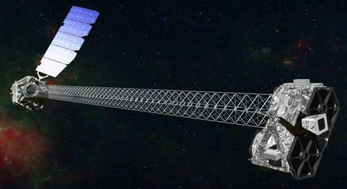 Artist's concept of NuSTAR space telescope