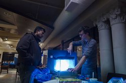 Dan Thomas shows Ravi Dev Anandhan