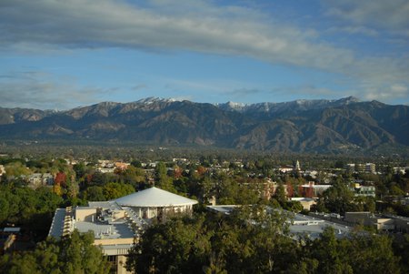 arial photo of Caltech