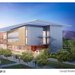  A conceptual rendering of the Tianqiao and Chrissy Chen Neuroscience Research Building with Moore Walk in the foreground.  