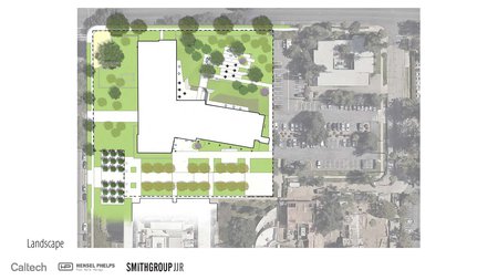 Proposed layout and location for the Tianqiao and Chrissy Chen Neuroscience Research Building. The facility, situated at the northwest corner of campus, is scheduled to open in the fall of 2020.