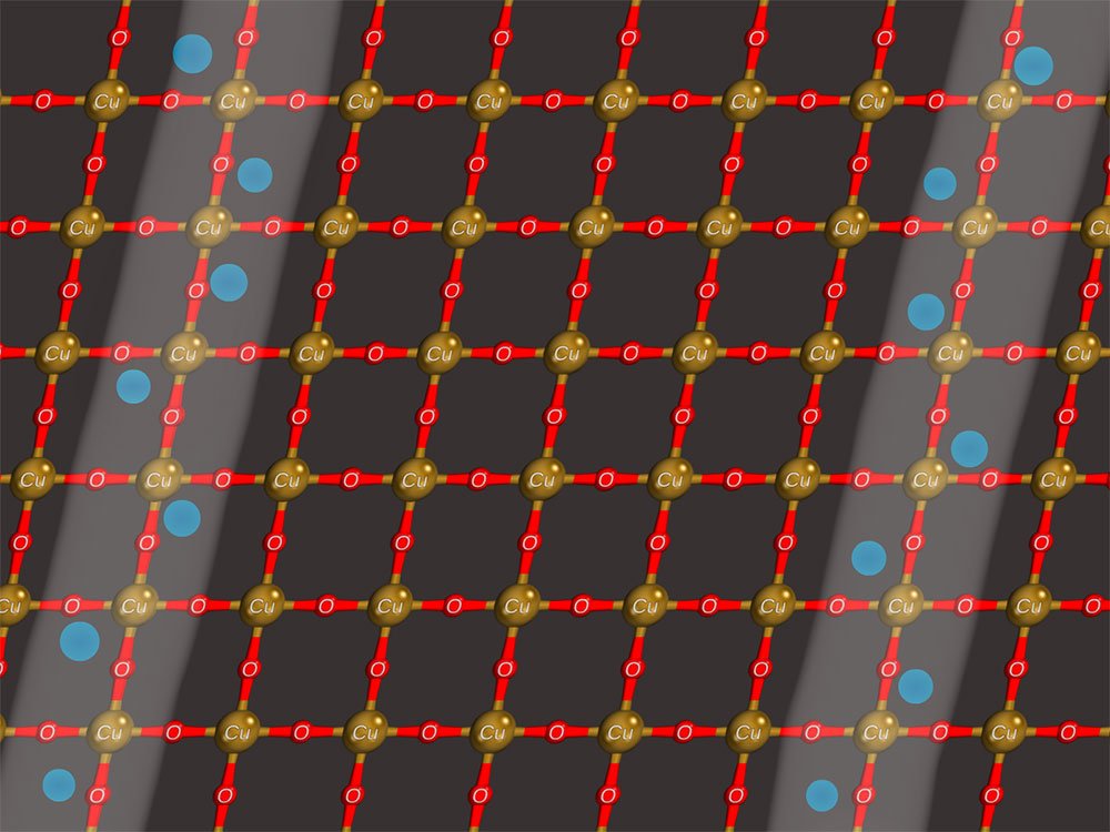 Illustration shows the “rivers of charge”