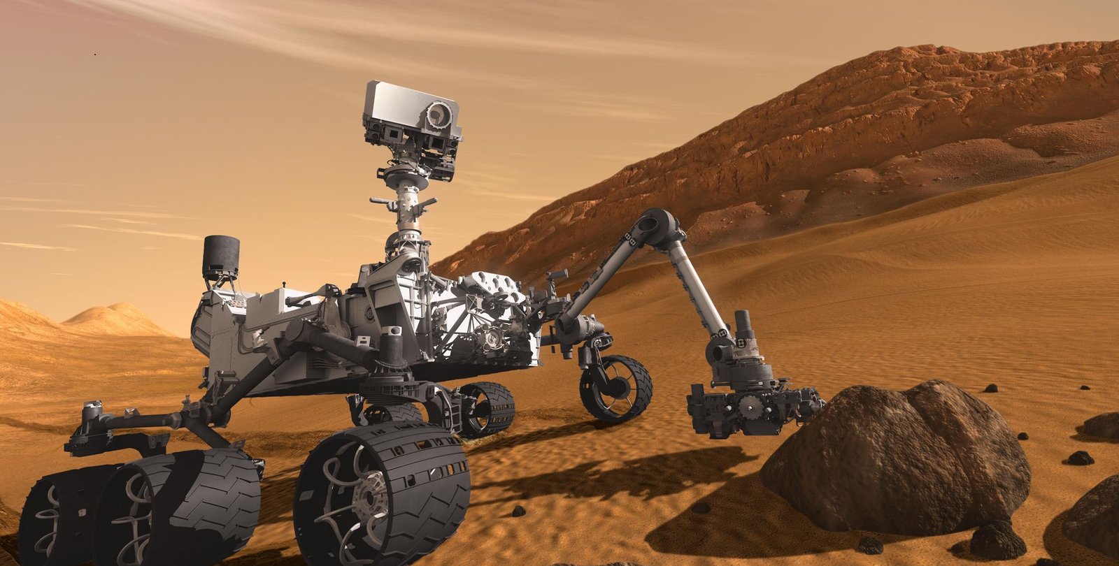 Curiosity rover