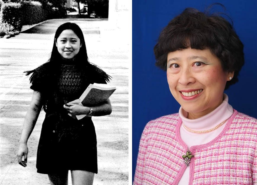 Deborah Chung, then and now
