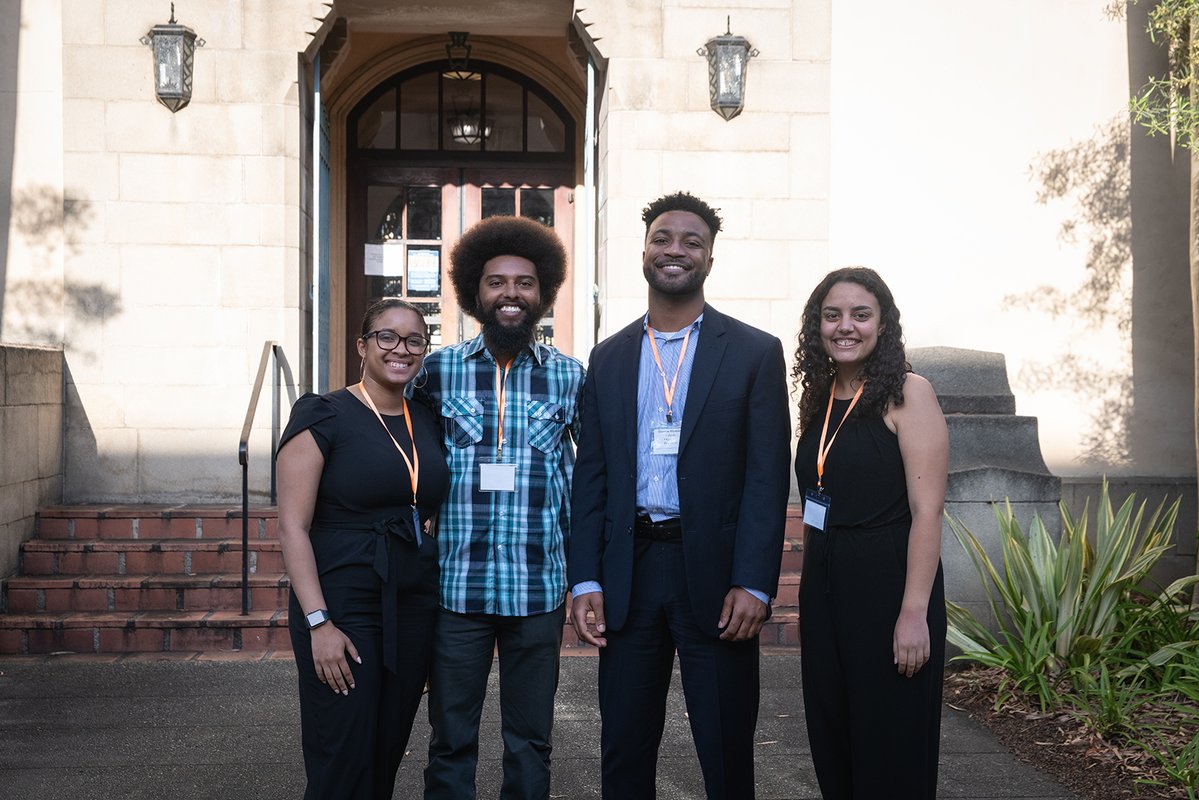 BSEC leadership and CEBAS organizers, from left to right: Sarah Weisflog, Evan Haze Nuñez, Thomas Henning, and Jasmine Emtage.