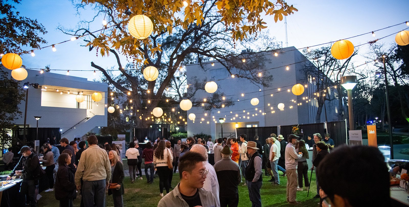 Hundreds turn out to celebrate the dedication of the Lee F. Browne Dining Hall