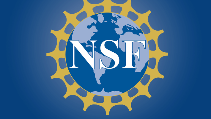 The logo of the National Science Foundation.