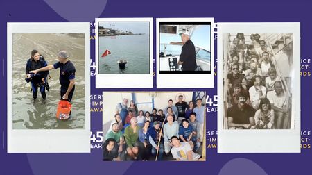 Montage of images of Patrick Leahy