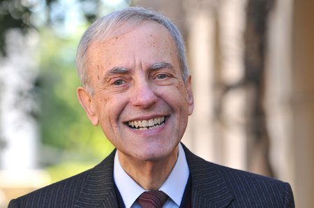cropped portrait of smiling man