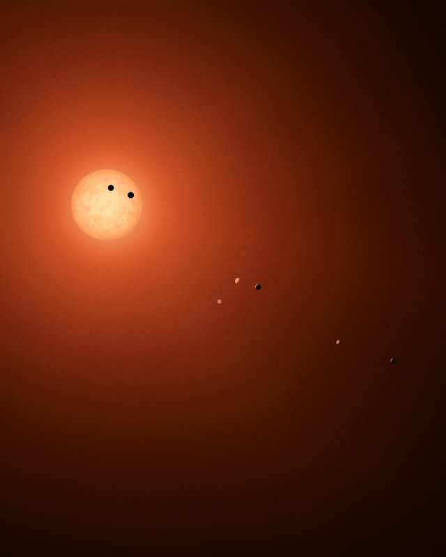 Transit Illustration of TRAPPIST-1