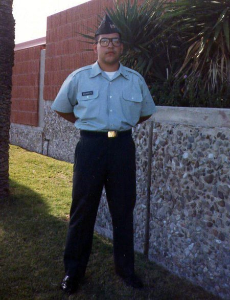 Jose A. Navarrete, Jr., in uniform