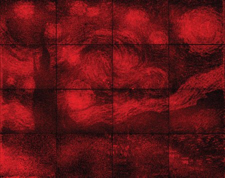 Microscopic Van Gogh