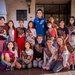 Watkins met with scouts from South Pasadena Brownie Troop 7791 at a social organized by the Caltech Postdoctoral Association.