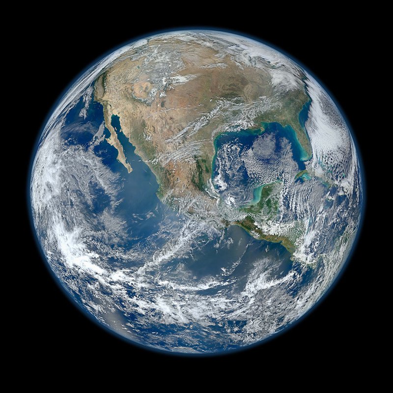 photo of Earth from space