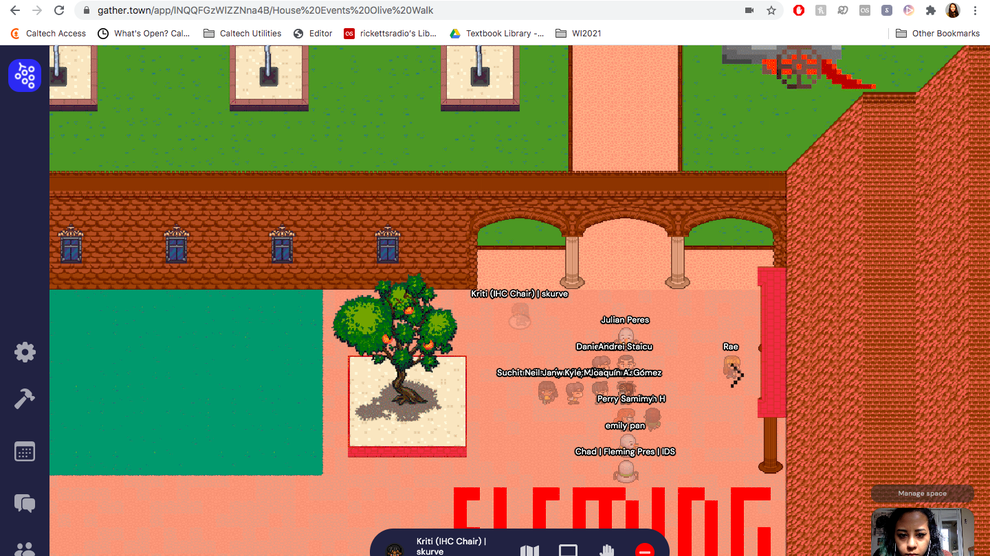 Virtual Caltech campus